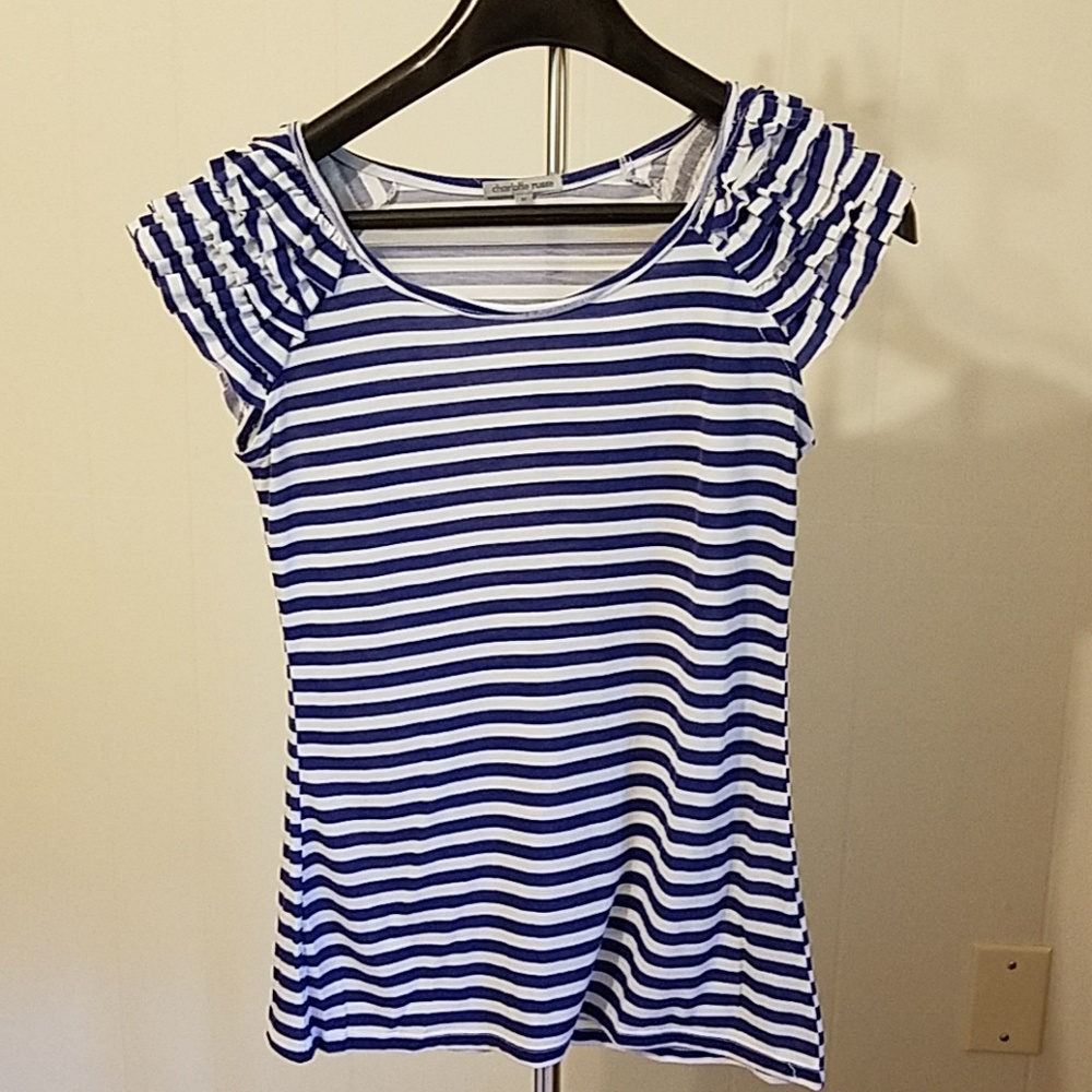 ❣️Charlotte Russe nautical inspired t-shirt❣️